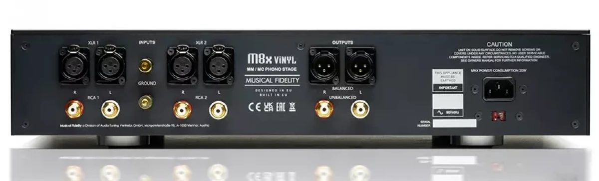 Musical Fidelity M8x Vinyl – fully balanced phonopreamplifier