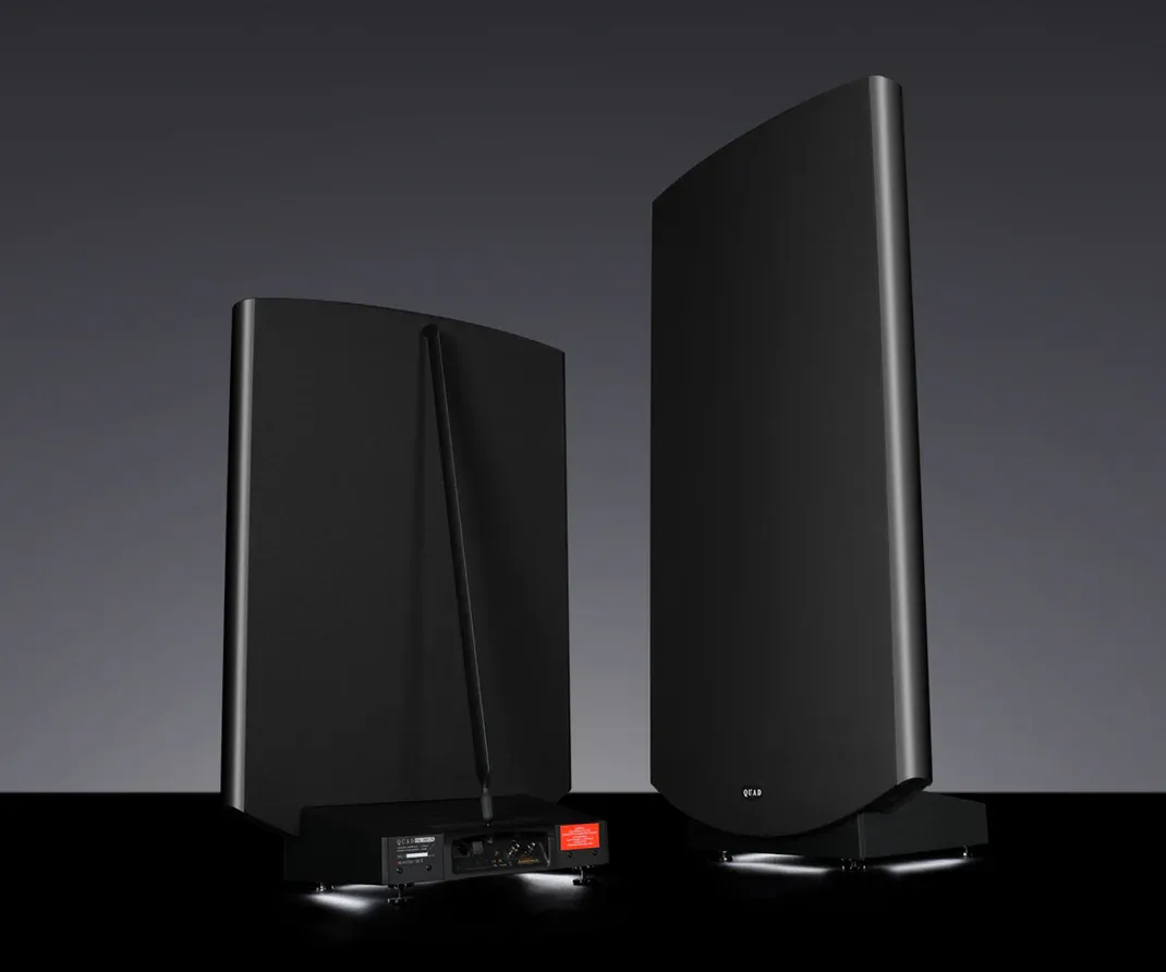 QUAD ESL 2812X and QUAD ESL 2912X. Image source - (c) QUAD