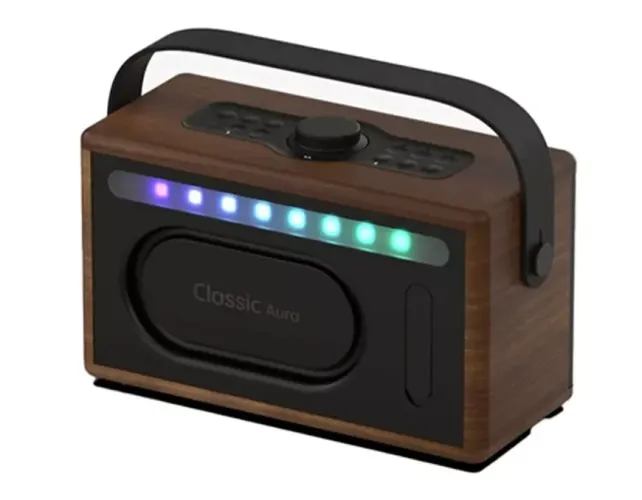 Pure Audio Classic Aura – Wireless Speaker with Backlight