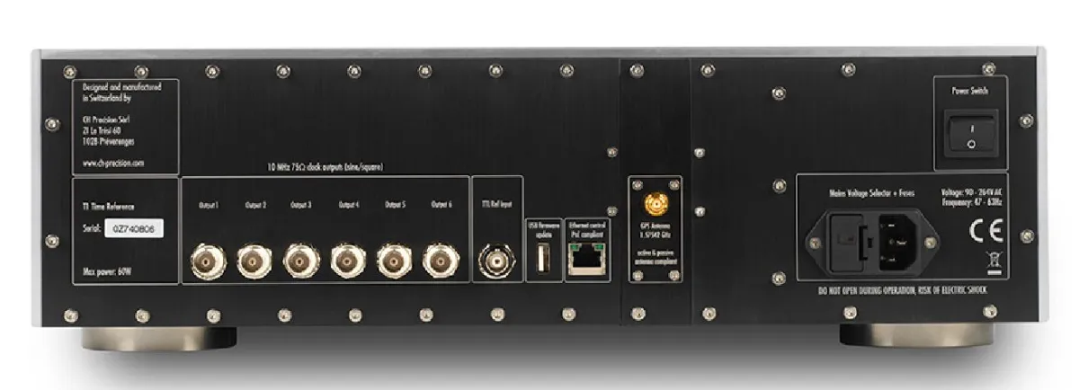 CH Precision T10 10MHz Time Reference. Image source - (c) CH Precision