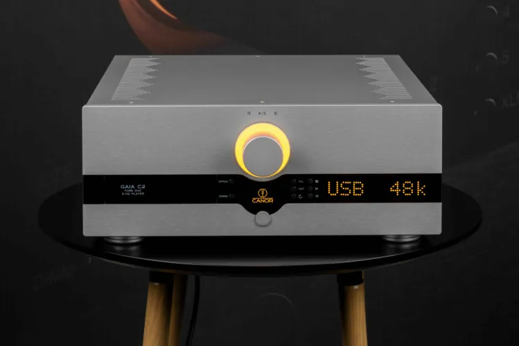 Canor Audio Gaia C2 – Tube CD Player and Advanced DAC