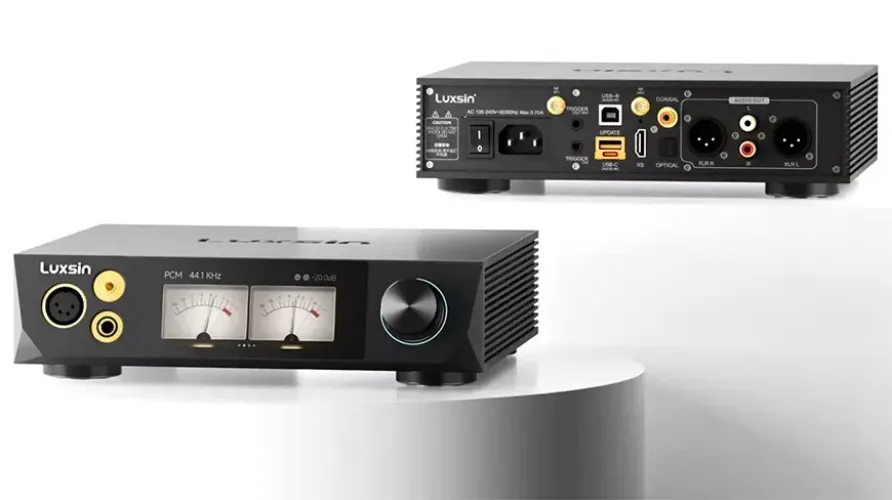 Luxsin X8 – DAC with Headphone Amplifier and AI-Powered Equalizer