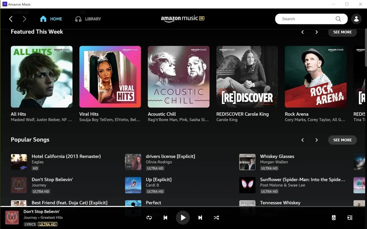 Amazon Music HD
