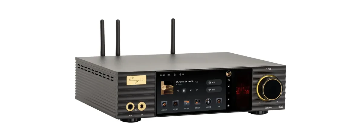 Cayin ID6 – Streamer, DAC, and Headphone Amplifier with a Vacuum Tube Stage